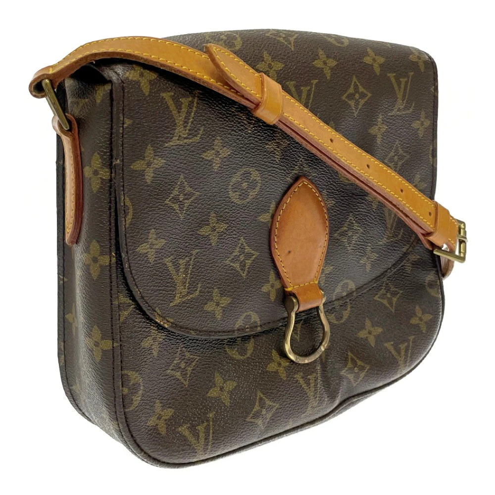 Louis Vuitton Monogram Saint Bag Shoulder Brown Cloud